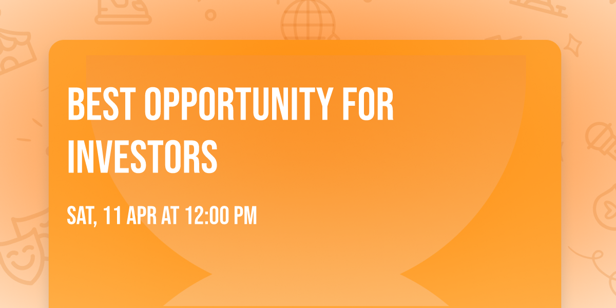 best opportunity for investors 