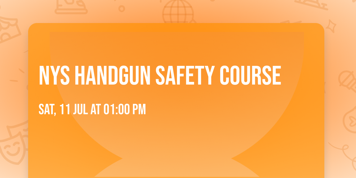 NYS handgun safety course