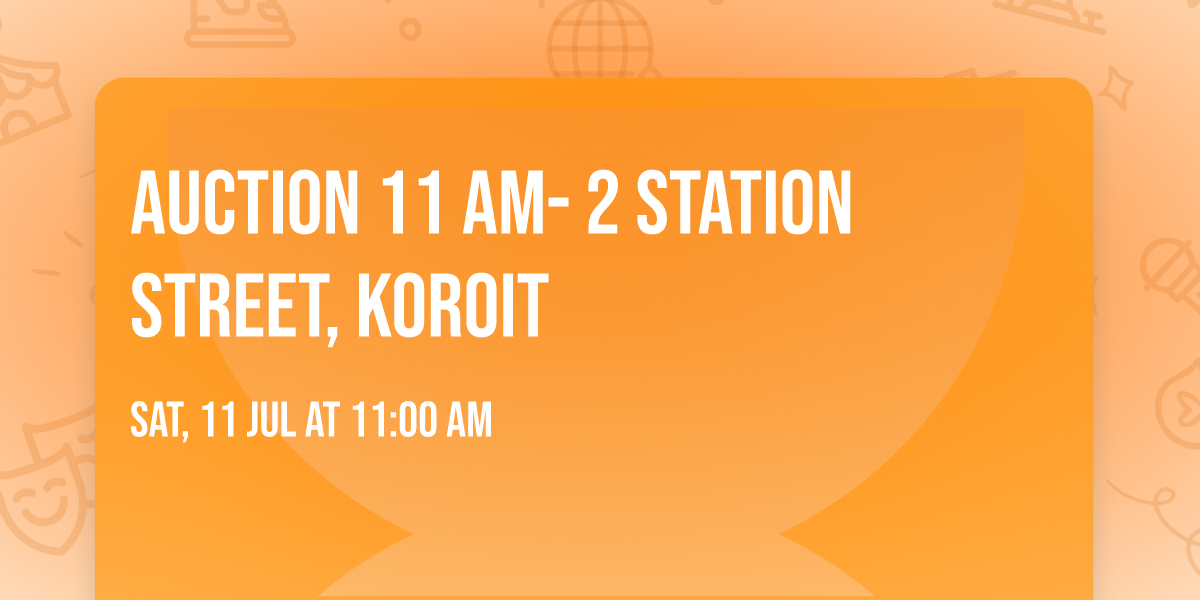 Auction 11 AM- 2 Station Street, Koroit 