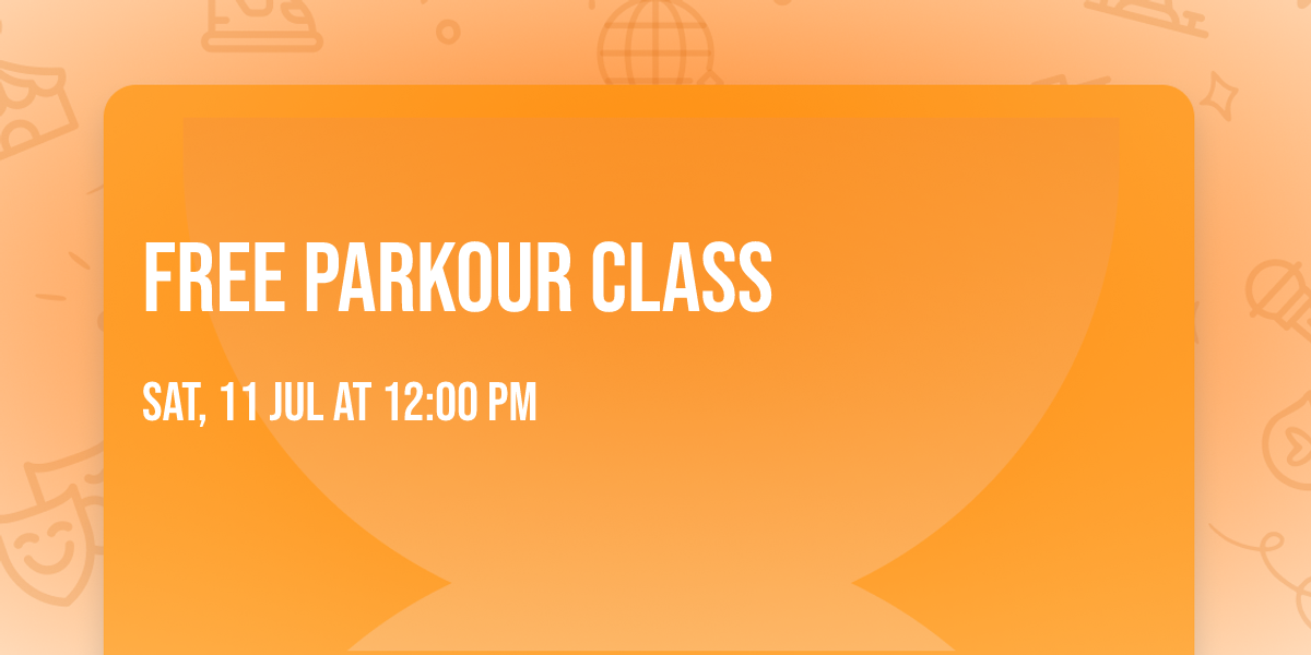Free Parkour Class