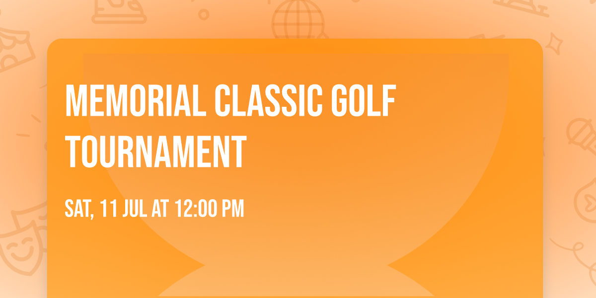 Memorial Classic Golf Tournament