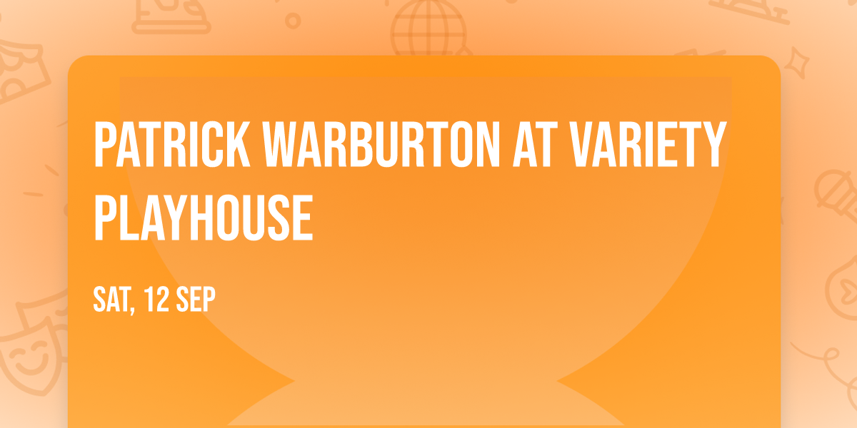 Patrick Warburton at Variety Playhouse