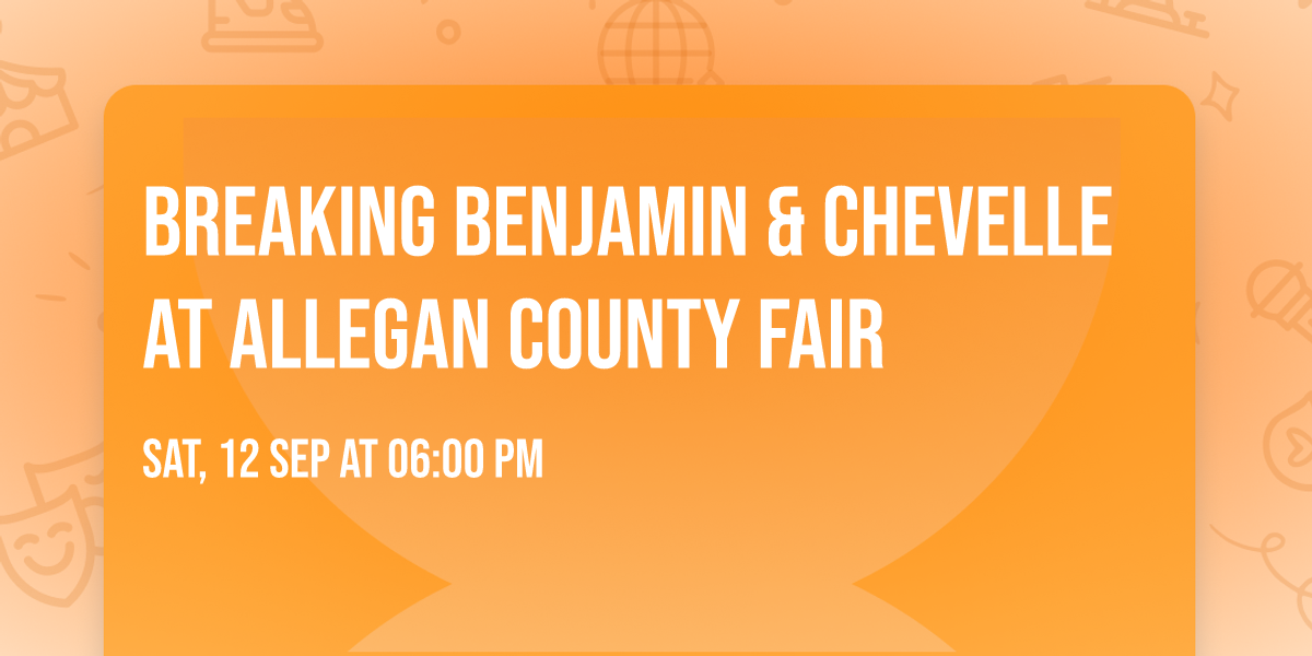 Breaking Benjamin & Chevelle at Allegan County Fair