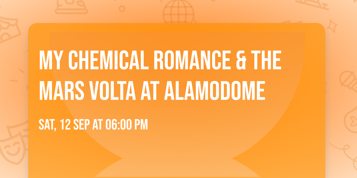My Chemical Romance & The Mars Volta at Alamodome