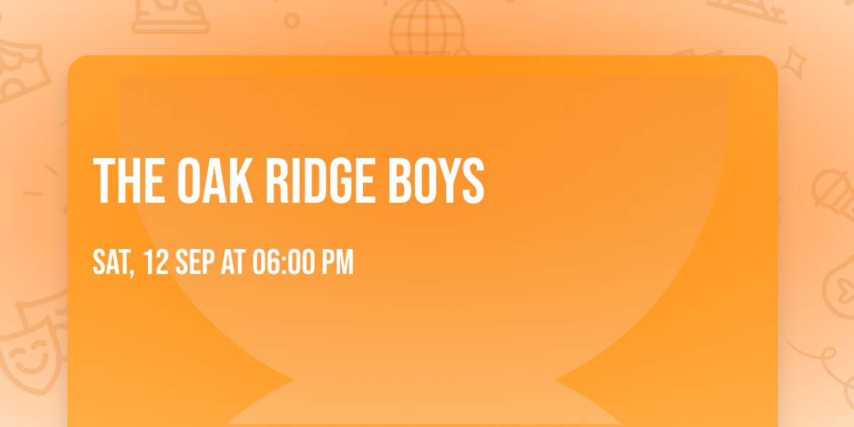 The Oak Ridge Boys
