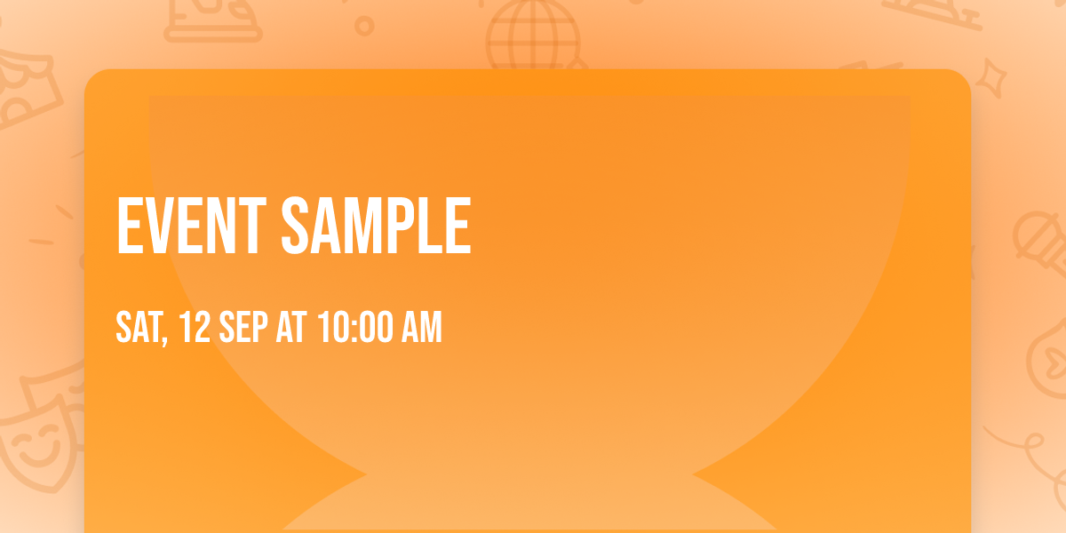 Event Sample