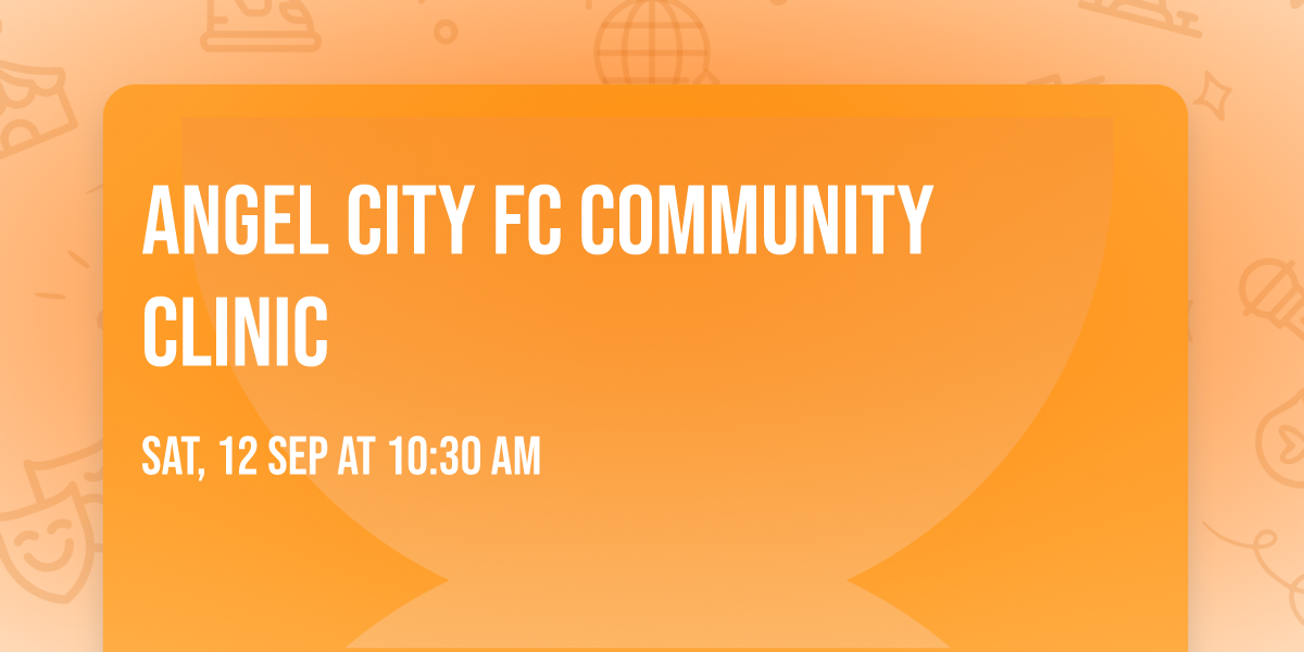 Angel City FC Community Clinic