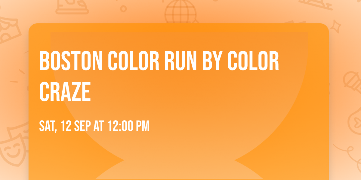 Boston Color Run By Color Craze