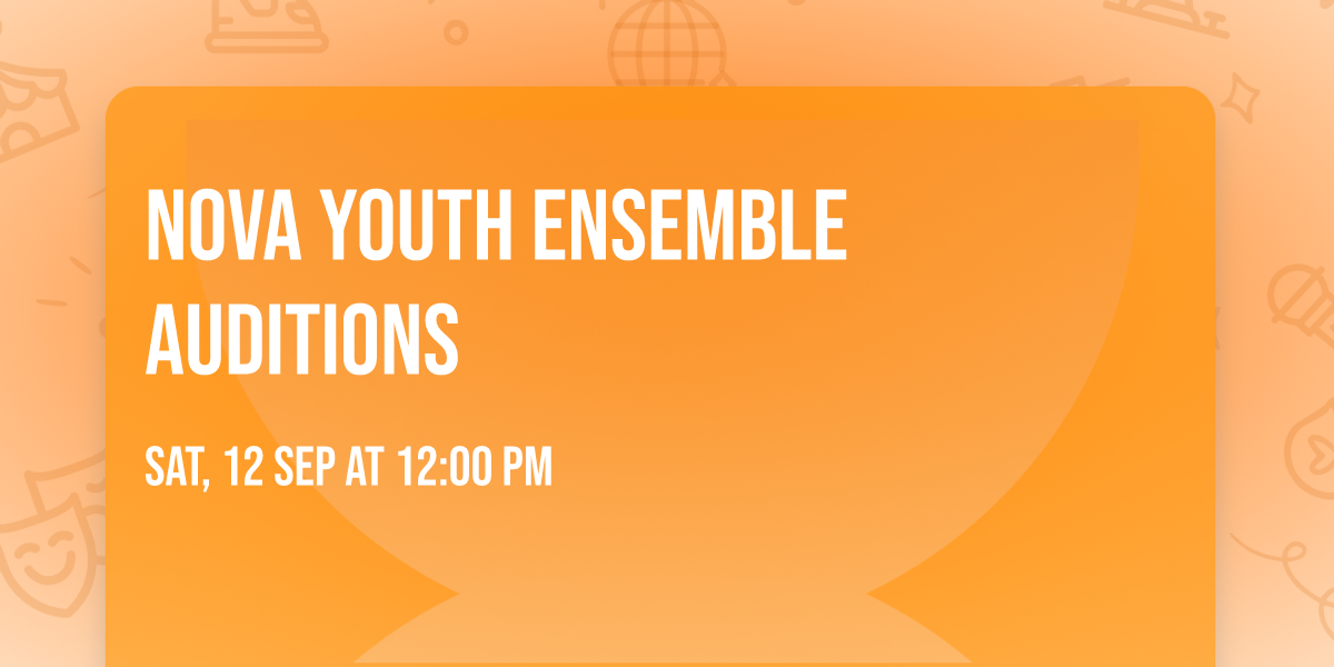 NoVa Youth Ensemble Auditions 