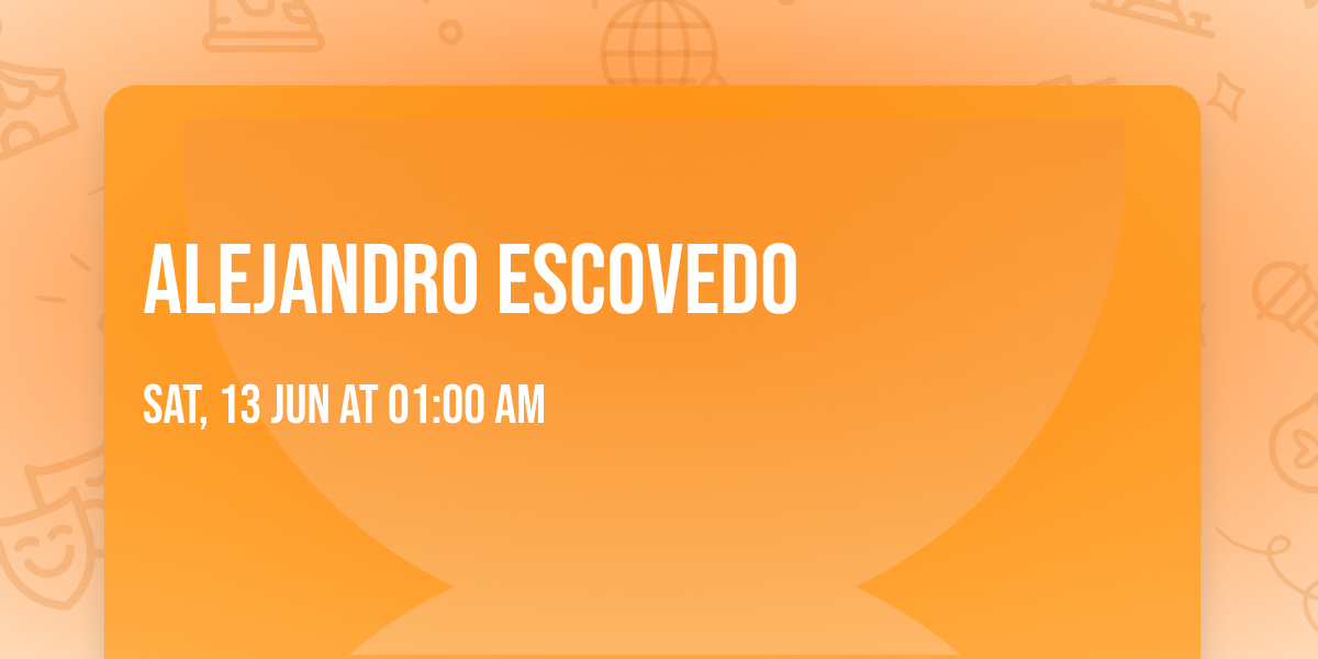 Alejandro Escovedo