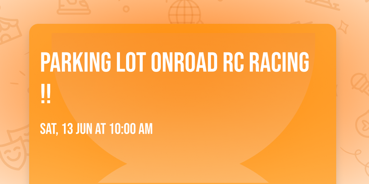 PARKING LOT ONROAD RC RACING!! 