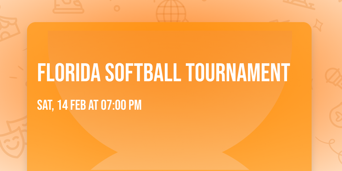 Florida Softball Tournament