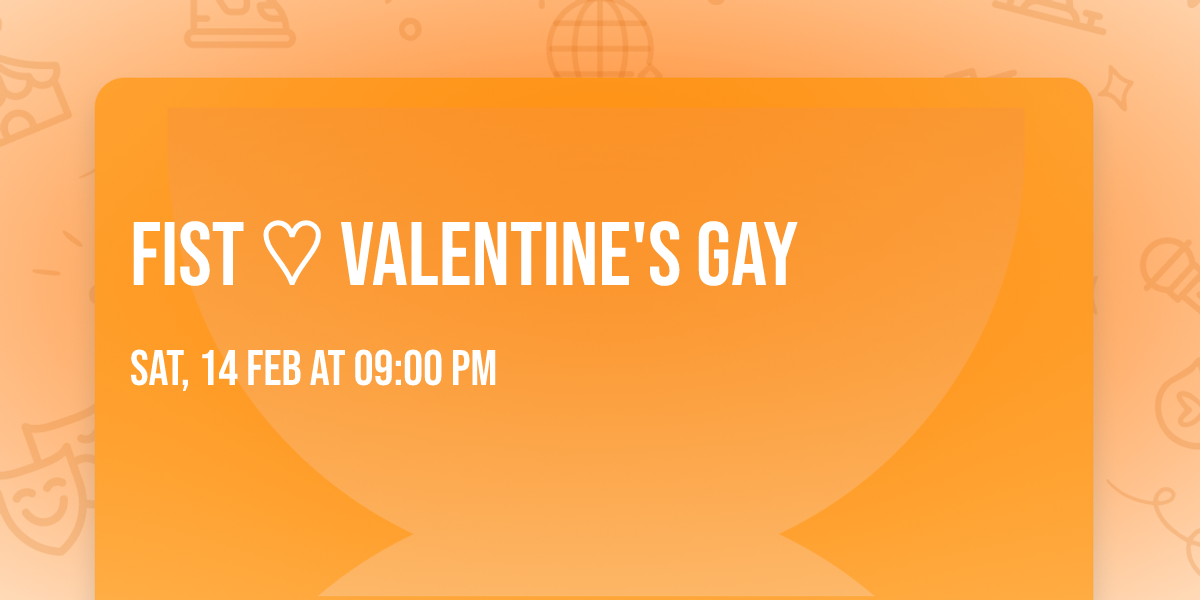 FIST \u2661 Valentine's Gay
