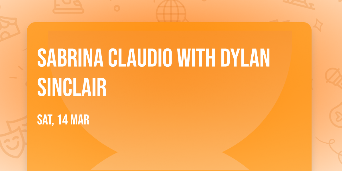 Sabrina Claudio with Dylan Sinclair