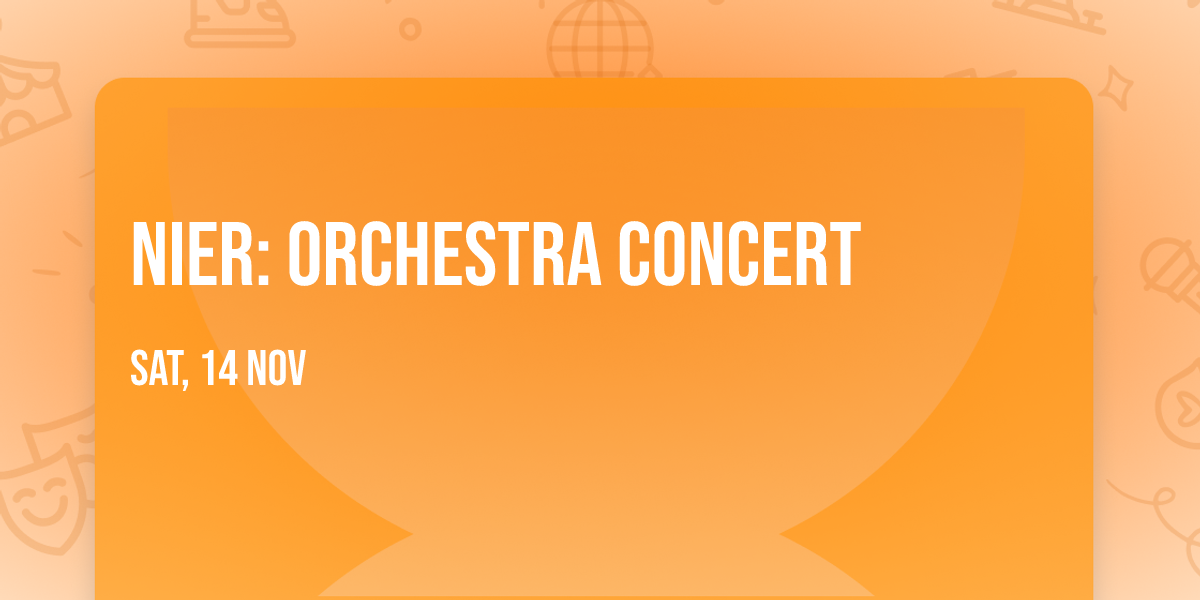 NieR: Orchestra Concert