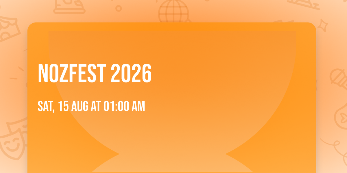 NOZFEST 2026