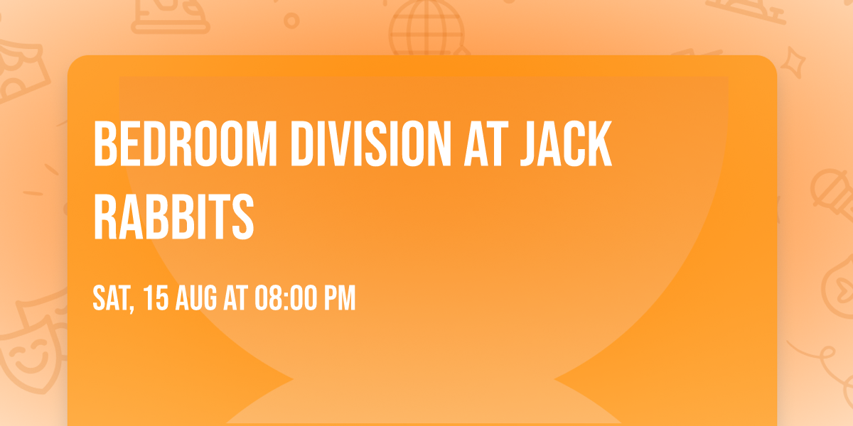 Bedroom Division at Jack Rabbits