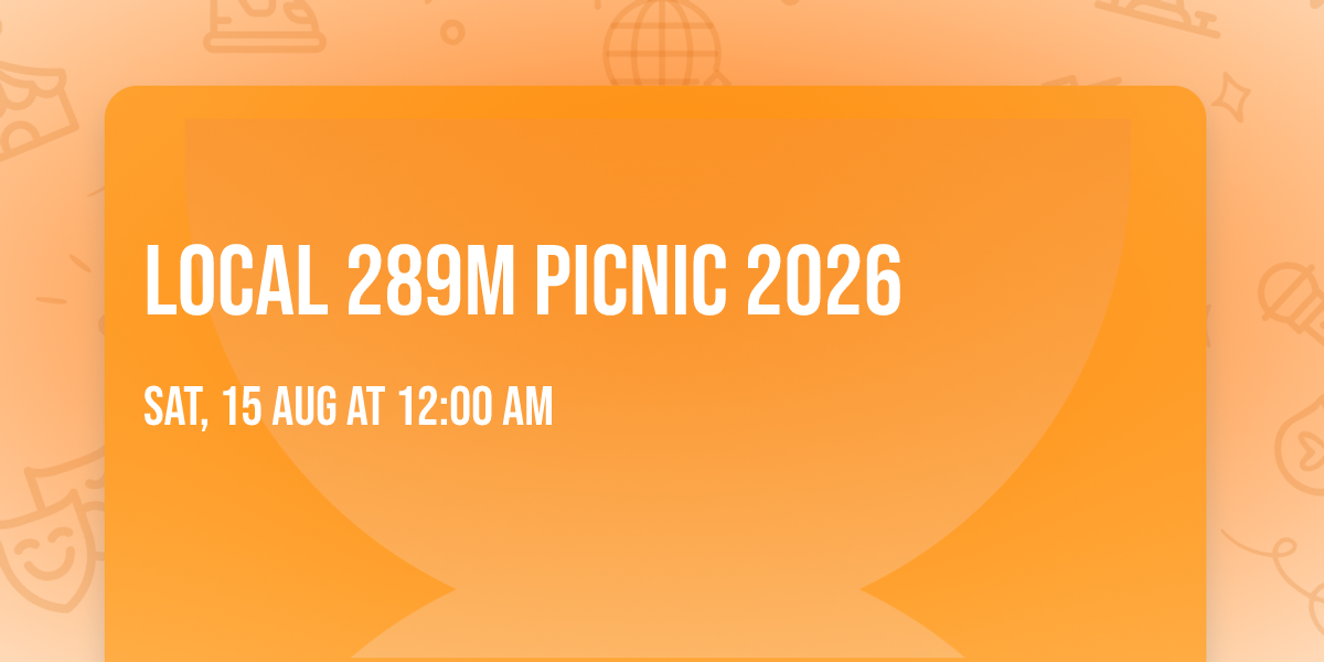 Local 289m picnic 2026