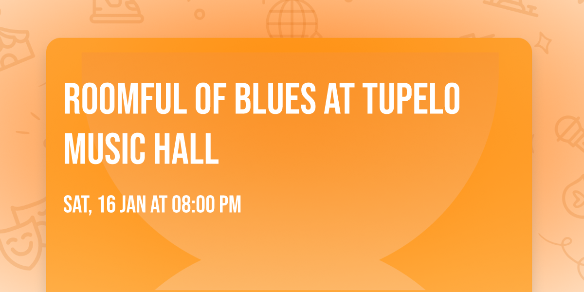 Roomful of Blues at Tupelo Music Hall
