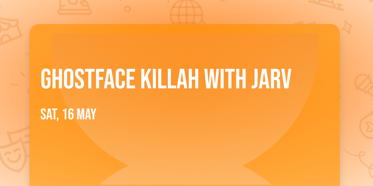 Ghostface Killah with Jarv