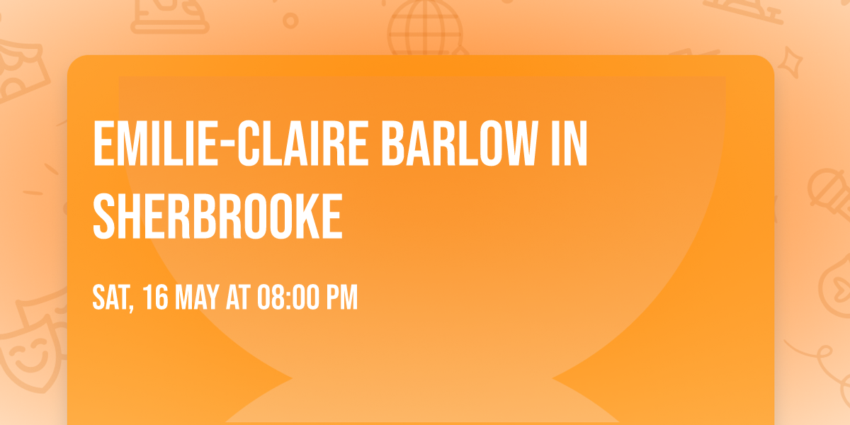 Emilie-Claire Barlow in Sherbrooke