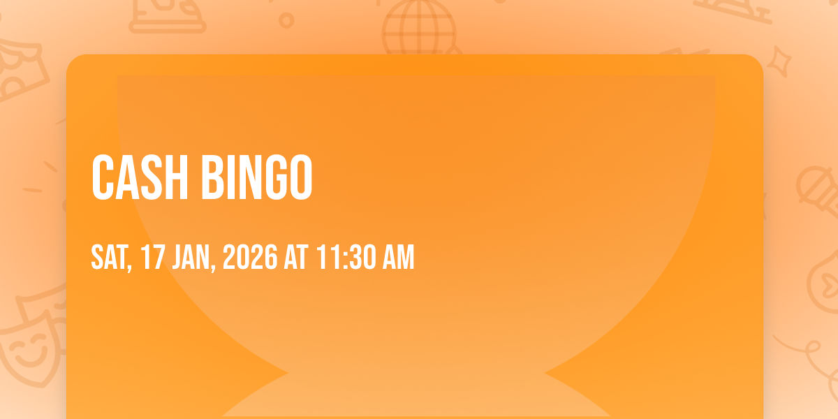 cash bingo