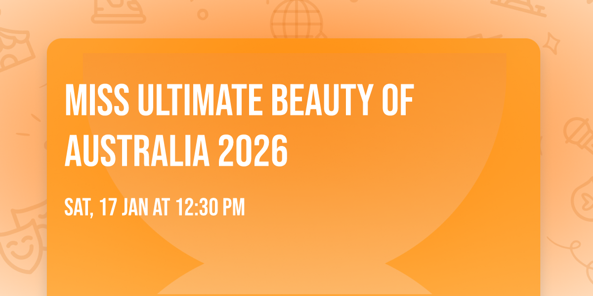 Miss Ultimate Beauty of Australia 2026