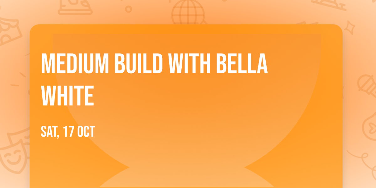 Medium Build with Bella White