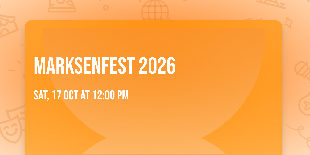 MARKSENFEST 2026