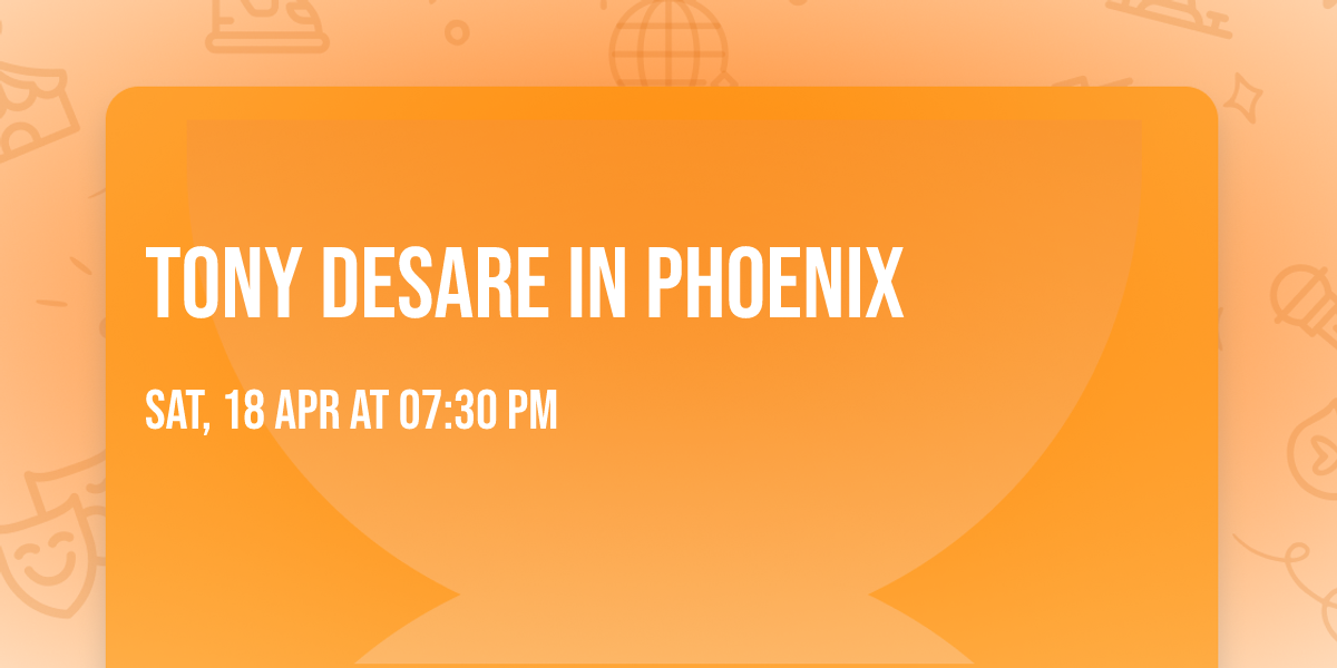Tony DeSare in Phoenix