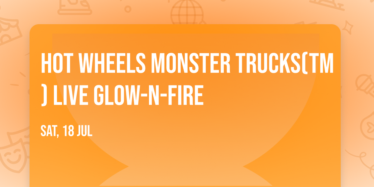 Hot Wheels Monster Trucks(tm) Live Glow-N-Fire