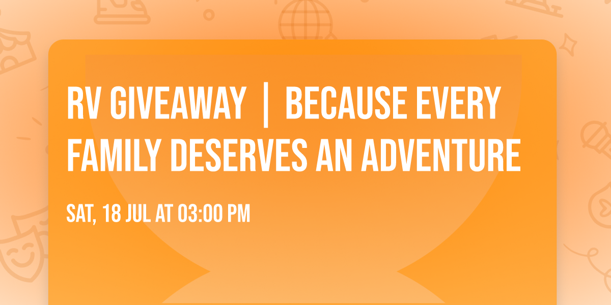 RV Giveaway | Because Every Family Deserves an Adventure \ud83c\udfd5\ufe0f