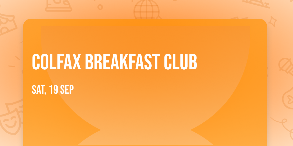 Colfax Breakfast Club