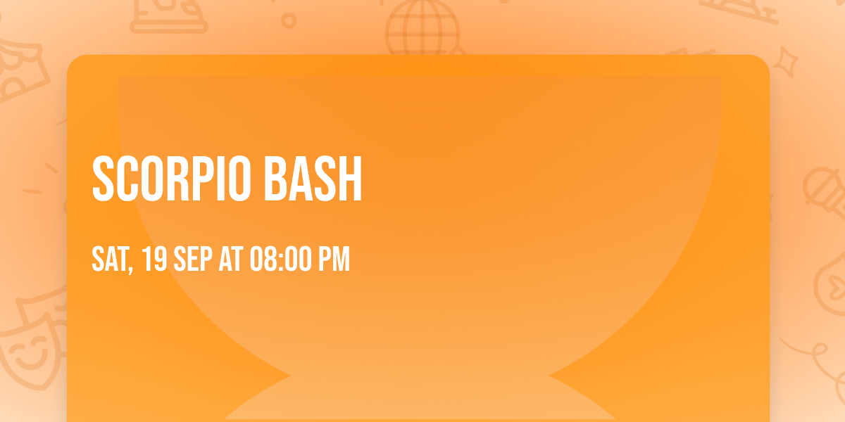 Scorpio Bash