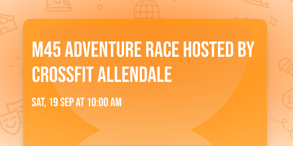 M45 Adventure Race hosted by CrossFit Allendale