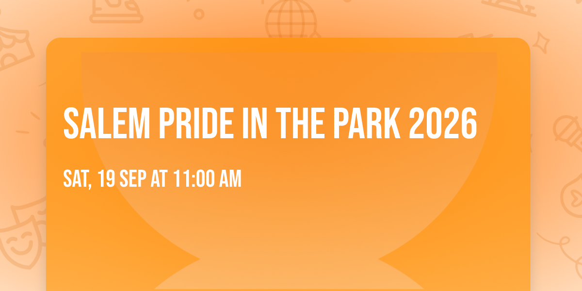 Salem Pride in the Park 2026