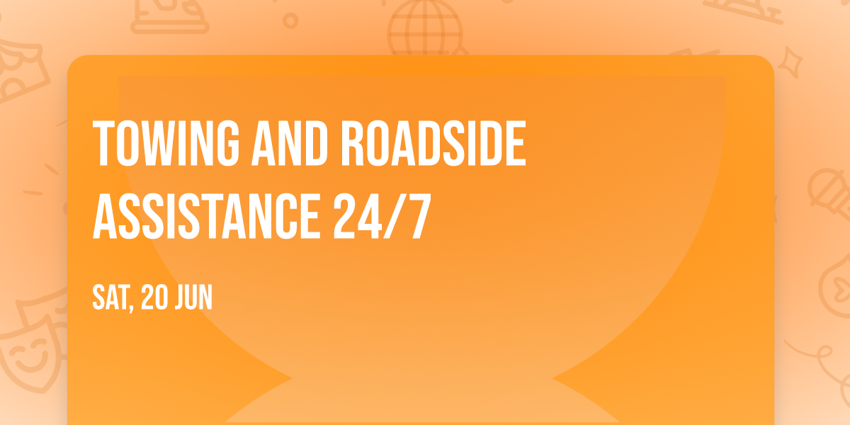 Towing and Roadside Assistance 24\/7
