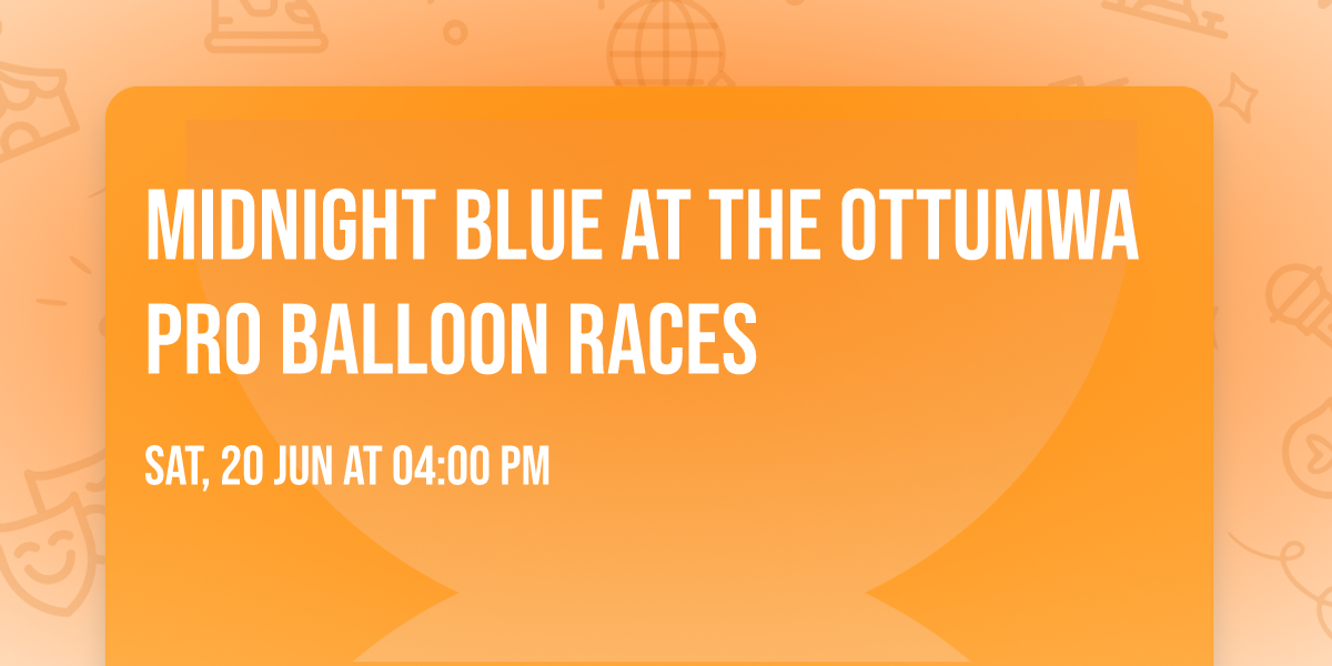 Midnight Blue at the Ottumwa Pro Balloon Races 