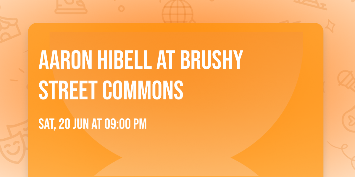 Aaron Hibell at Brushy Street Commons