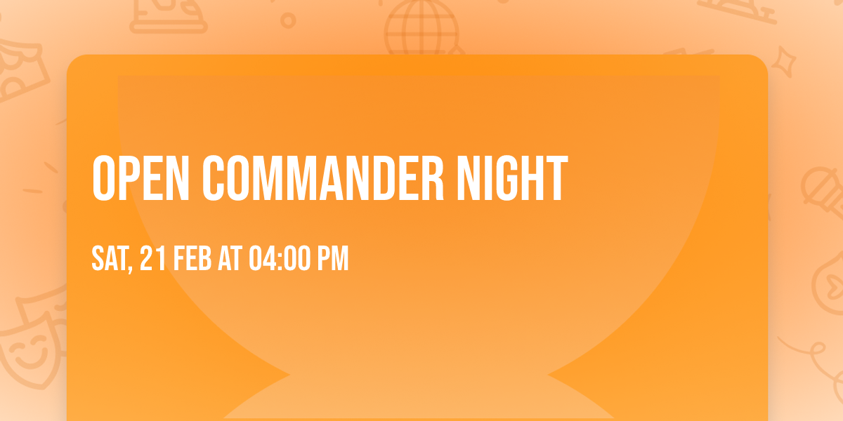 Open Commander Night