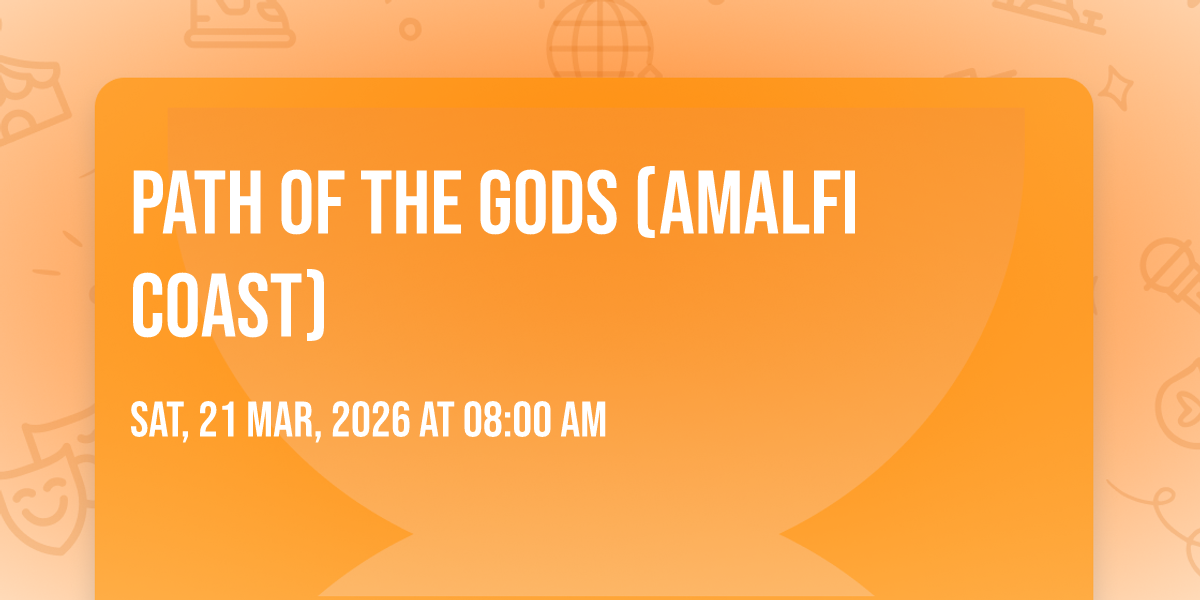 Path of the Gods (Amalfi Coast)