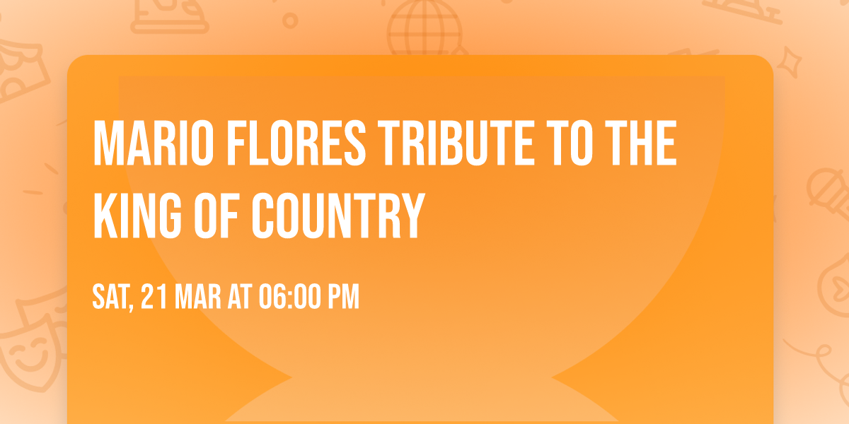 Mario Flores tribute to The King of Country