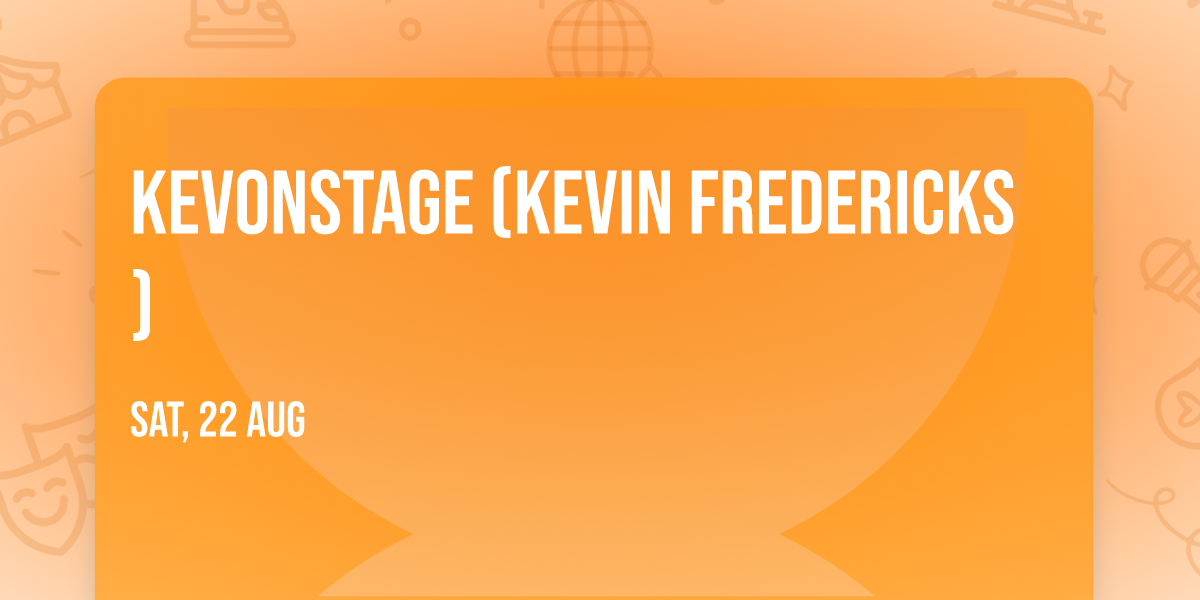 KevOnStage (Kevin Fredericks)
