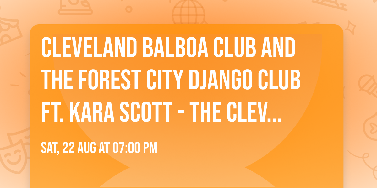 Cleveland Balboa Club and the Forest City Django Club ft. Kara Scott - The Cleveland Swing Thing