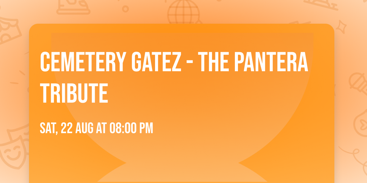 Cemetery Gatez - The Pantera Tribute