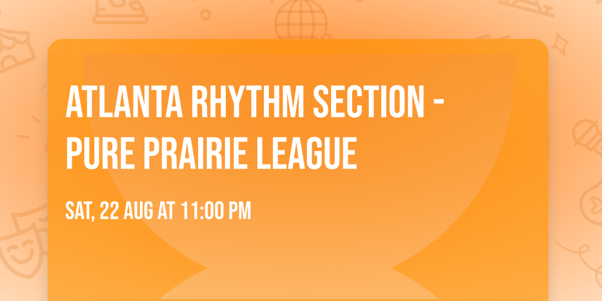 Atlanta Rhythm Section - Pure Prairie League