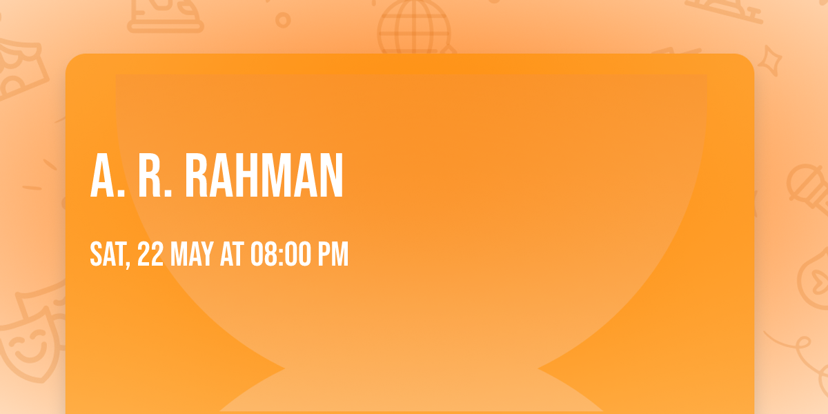 A. R. Rahman