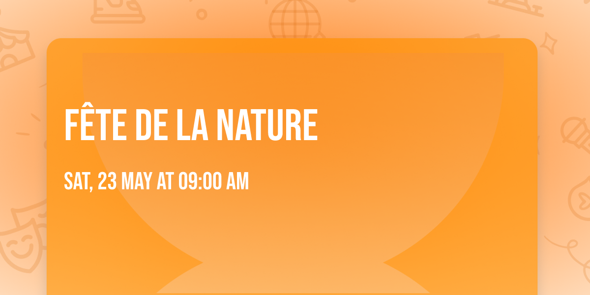 F\u00eate de la nature
