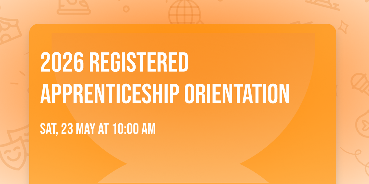 2026 Registered Apprenticeship Orientation