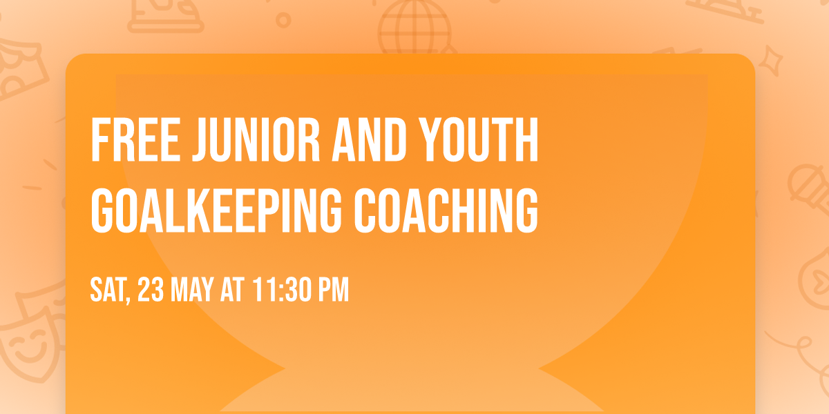 Free Junior and youth Goalkeeping Coaching